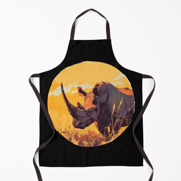 Item preview, Black Rhino // endangered animals // black rhinoceros // Africa designed and sold by SMARTKIT DESIGNAGENCY.