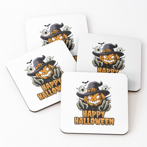 Item preview, Grinning Jack-O-Lantern Halloween Mascot T-Shirt sticker design Halloween shirts  designed and sold by CreativeTomb.