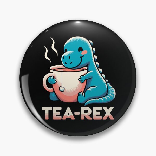 Item preview, Tee Rex Tee-Rex tea drinker gift designed and sold by Pineapple-Tree.