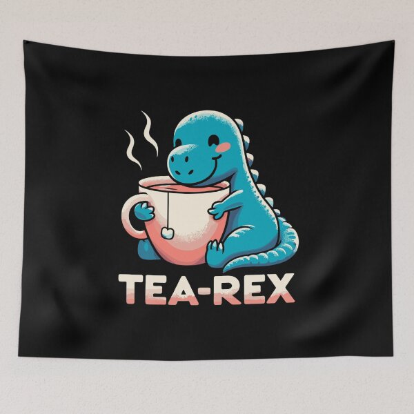 Item preview, Tee Rex Tee-Rex tea drinker gift designed and sold by Pineapple-Tree.