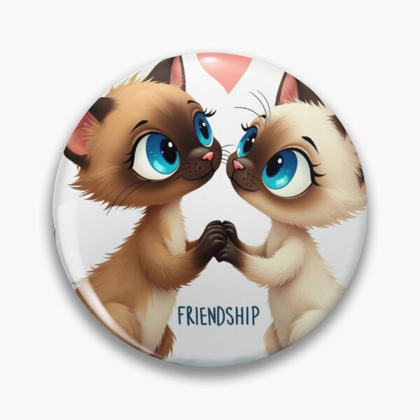 Item preview, Two beautiful Siamese kittens designed and sold by InkExpression.