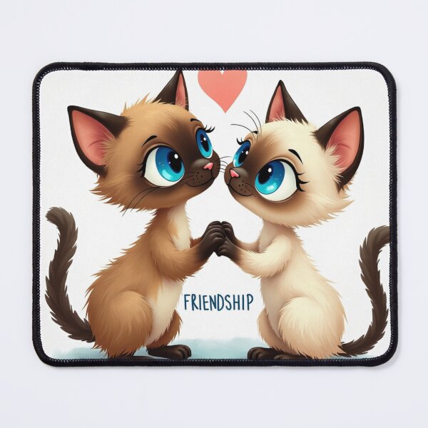 Item preview, Two beautiful Siamese kittens designed and sold by InkExpression.