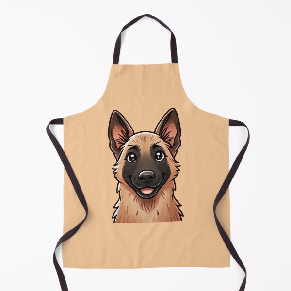 Item preview, Cute Belgian Malinois Dog for Belgian Malinois Dog Lover designed and sold by NoelaniArt.