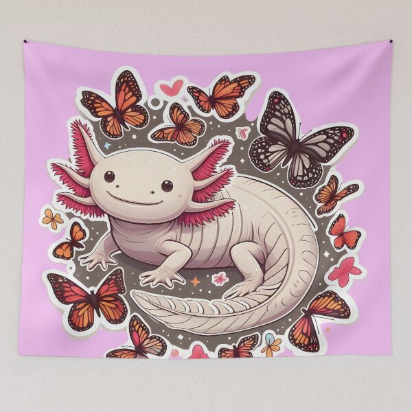 Item preview, Axolotl Art #117 | Axolotl Lovers designed and sold by ksgraphics222.