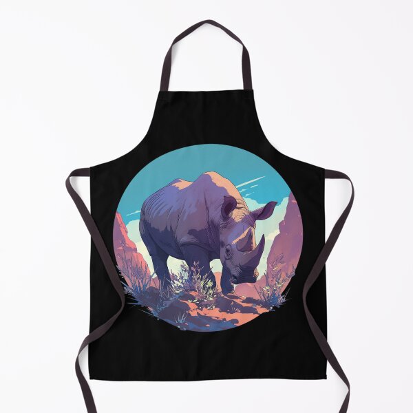 Item preview, Black Rhino // endangered animals // black rhinoceros // Africa designed and sold by SMARTKIT DESIGNAGENCY.