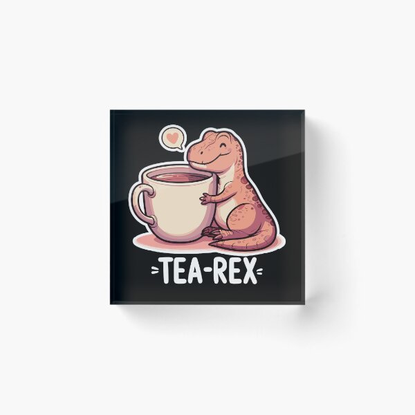 Item preview, Tee Rex Tee-Rex tea drinker gift designed and sold by Pineapple-Tree.