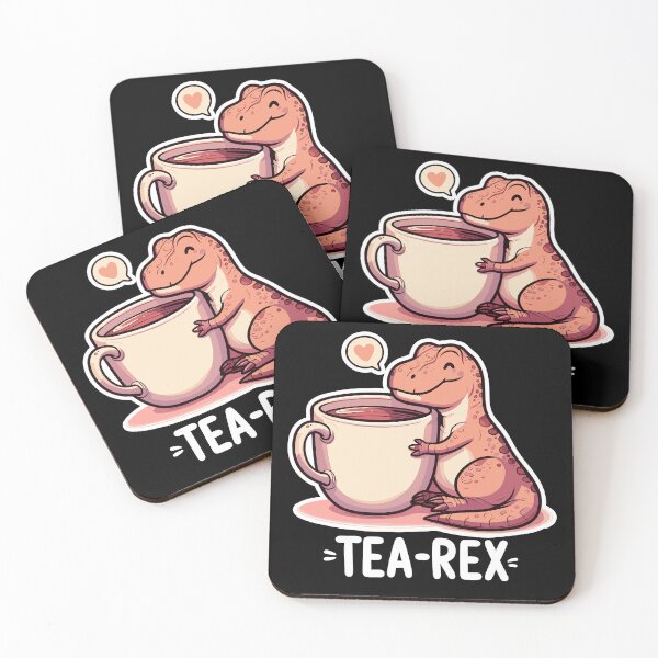 Item preview, Tee Rex Tee-Rex tea drinker gift designed and sold by Pineapple-Tree.
