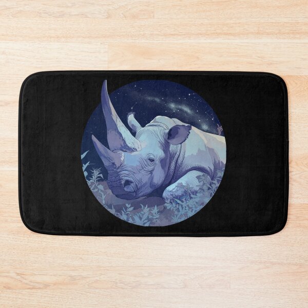 Item preview, Black Rhino // endangered animals // black rhinoceros // Africa  designed and sold by SMARTKIT  DESIGNAGENCY.