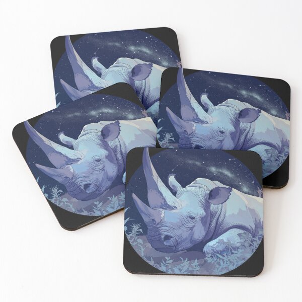 Item preview, Black Rhino // endangered animals // black rhinoceros // Africa  designed and sold by SMARTKIT  DESIGNAGENCY.