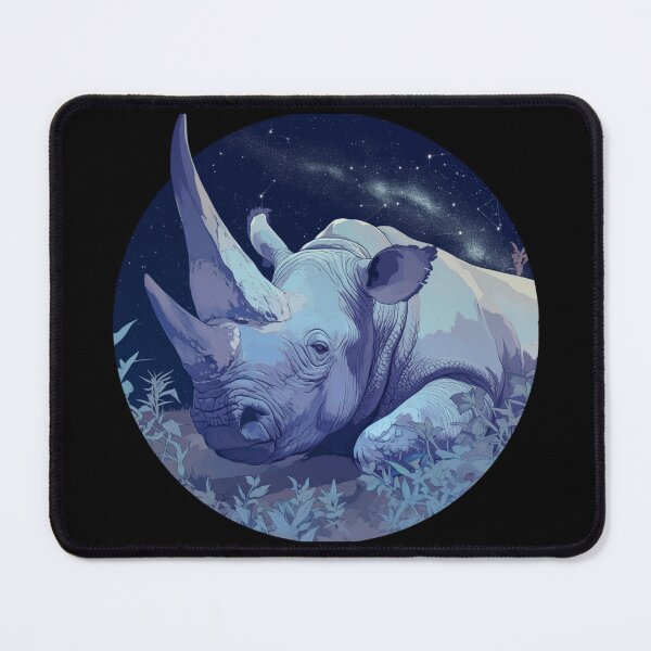 Item preview, Black Rhino // endangered animals // black rhinoceros // Africa designed and sold by SMARTKIT DESIGNAGENCY.