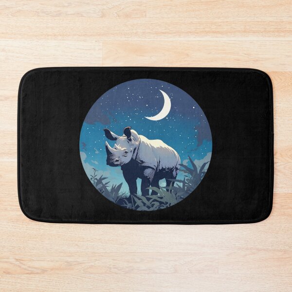 Item preview, Black Rhino // endangered animals // black rhinoceros // Africa  designed and sold by SMARTKIT  DESIGNAGENCY.