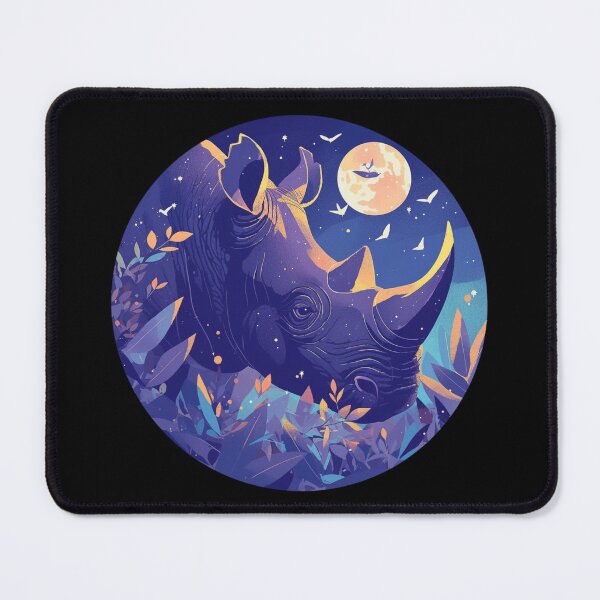 Item preview, Black Rhino // endangered animals // black rhinoceros // Africa designed and sold by SMARTKIT DESIGNAGENCY.