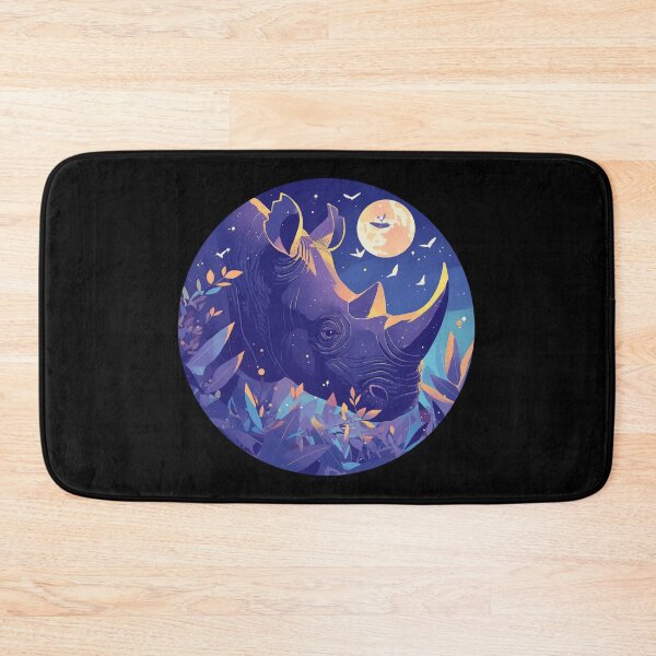 Item preview, Black Rhino // endangered animals // black rhinoceros // Africa  designed and sold by SMARTKIT  DESIGNAGENCY.