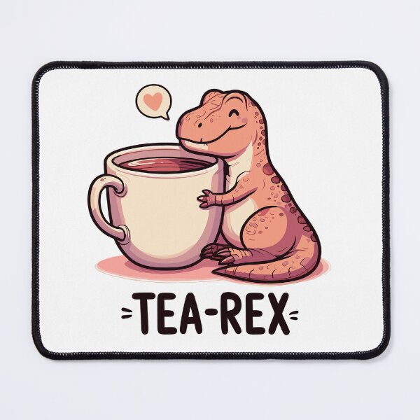 Item preview, Tee Rex Tee-Rex tea drinker gift designed and sold by Pineapple-Tree.