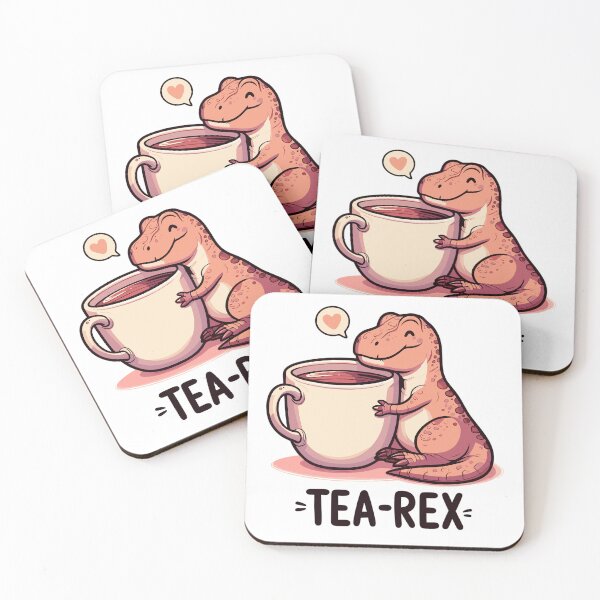 Item preview, Tee Rex Tee-Rex tea drinker gift designed and sold by Pineapple-Tree.
