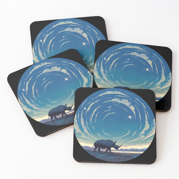 Item preview, Black Rhino // endangered animals // black rhinoceros // Africa  designed and sold by SMARTKIT  DESIGNAGENCY.