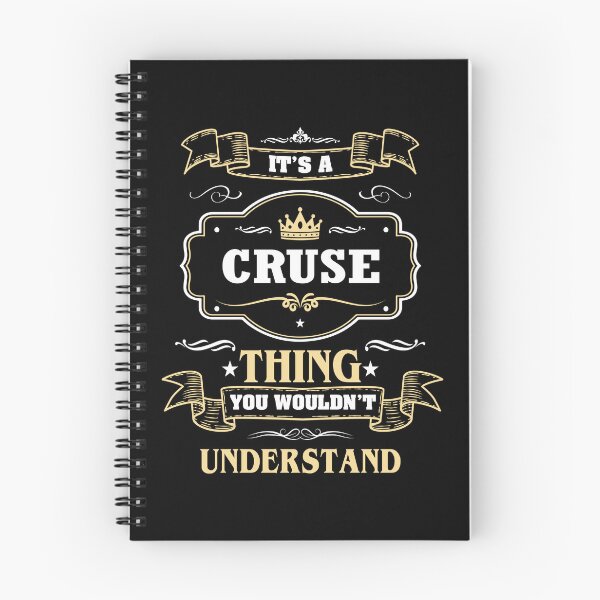 Item preview, It Is A Cruse Thing You Wouldn't Understand Cruse Name Shirt designed and sold by Zanden-zo.