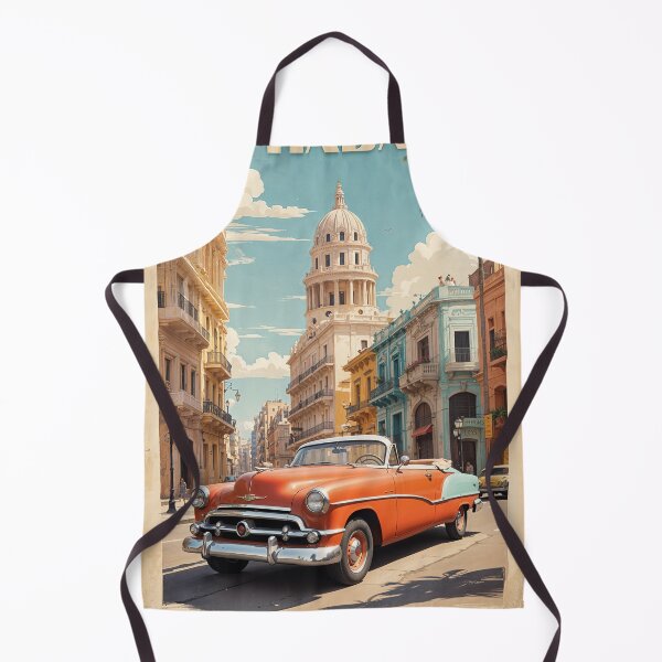 Item preview, La Habana Vintage Retro Poster: Cuban Rhythms and Colorful Streets designed and sold by Ceemko's Vintage Corner.