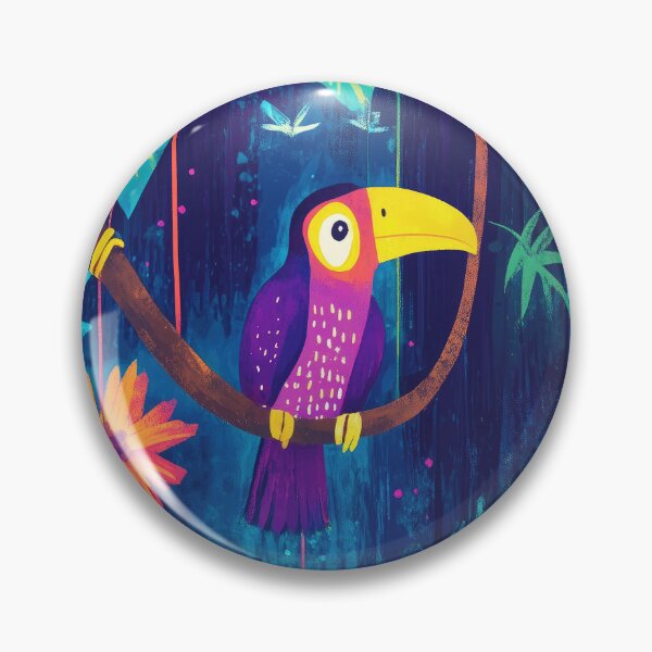 Item preview, Two funny birds in the jungle talking designed and sold by Floralhomes.