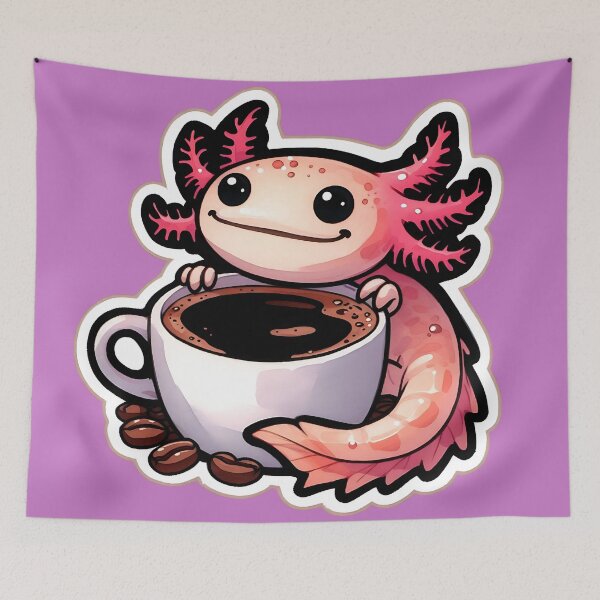 Item preview, Axolotl Art #121 | Axolotl Lovers designed and sold by ksgraphics222.