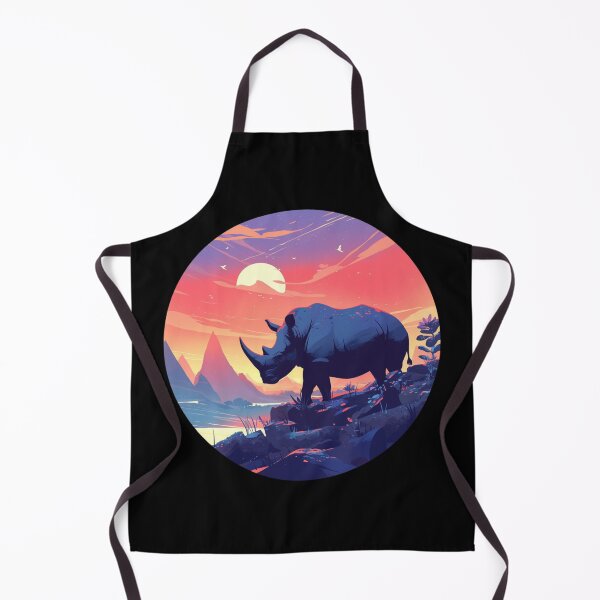Item preview, Black Rhino // endangered animals // black rhinoceros // Africa designed and sold by SMARTKIT DESIGNAGENCY.