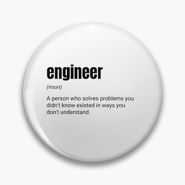 Item preview, Engineer Funny Work Definition designed and sold by CuteLovelyDesigns.