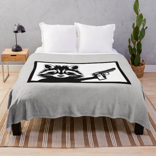 Item preview, Raccoon is Packing Heat designed and sold by AMERICANCHEEZ.