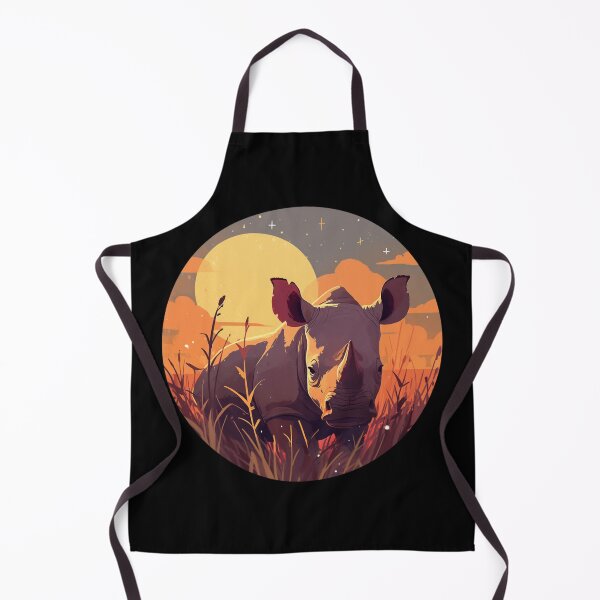 Item preview, Black Rhino // endangered animals // black rhinoceros // Africa designed and sold by SMARTKIT DESIGNAGENCY.