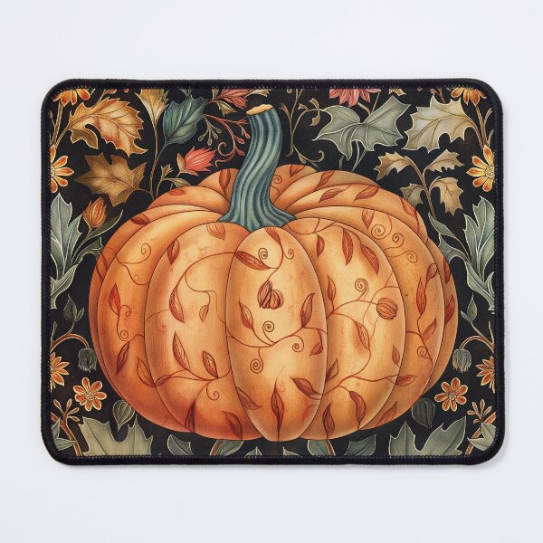 Item preview, Vintage Halloween Pumpkin William Morris Style designed and sold by Marina3333.