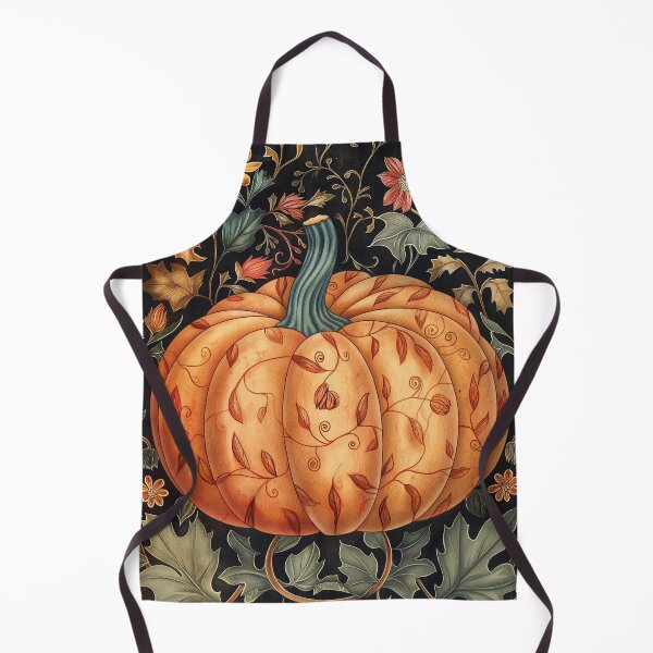 Item preview, Vintage Halloween Pumpkin William Morris Style designed and sold by Marina3333.