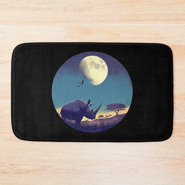 Item preview, Black Rhino // endangered animals // black rhinoceros // Africa  designed and sold by SMARTKIT  DESIGNAGENCY.