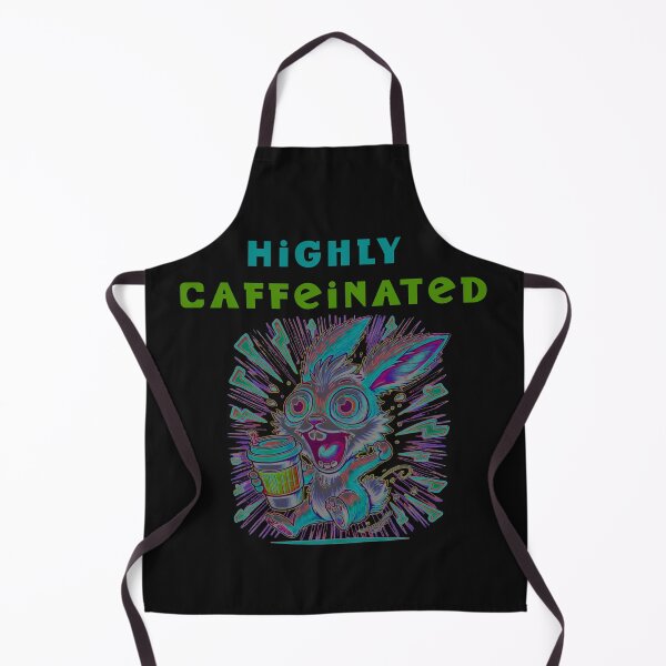 Item preview, Highly Caffeinated Rabbit designed and sold by La Loca.