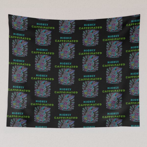Item preview, Highly Caffeinated Rabbit designed and sold by La Loca.
