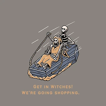 Artwork thumbnail, Get In Witches! by ReeReeDesigns