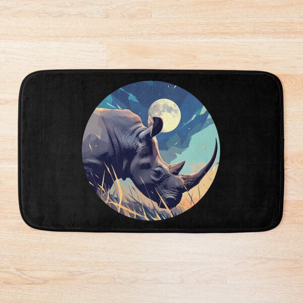 Item preview, Black Rhino // endangered animals // black rhinoceros // Africa  designed and sold by SMARTKIT  DESIGNAGENCY.