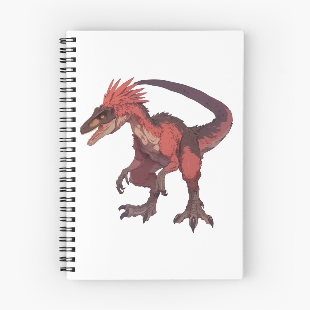 Item preview, Spiral Notebook designed and sold by BadOmenStickers.