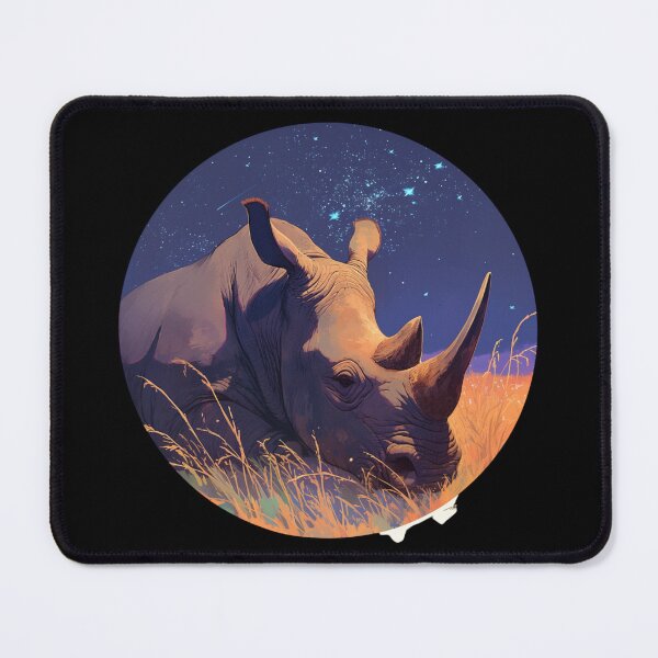 Item preview, Black Rhino // endangered animals // black rhinoceros // Africa designed and sold by SMARTKIT DESIGNAGENCY.