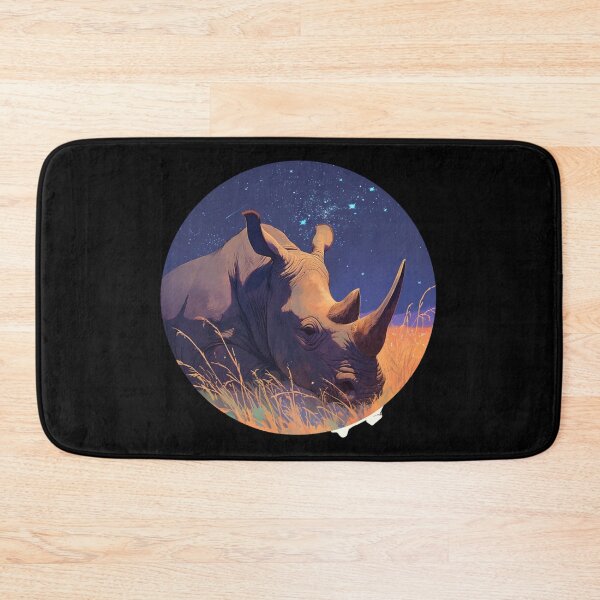 Item preview, Black Rhino // endangered animals // black rhinoceros // Africa  designed and sold by SMARTKIT  DESIGNAGENCY.