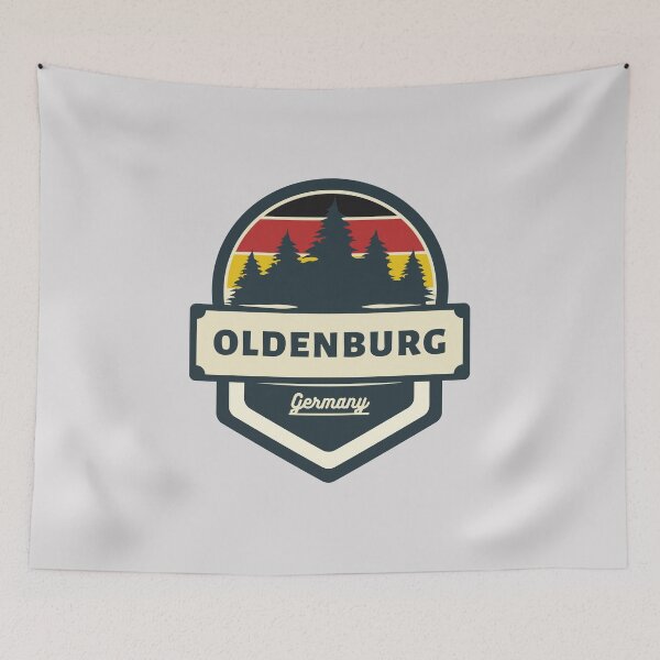 Item preview, Oldenburg Germany Retro Vintage Badge designed and sold by World Designs.