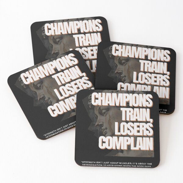 Item preview, Fuel Your Workout: Champions Train, Losers Complain designed and sold by Nalanda2000.