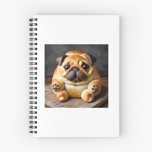 Item preview, Little Puggy Loaf designed and sold by pug-maniac.