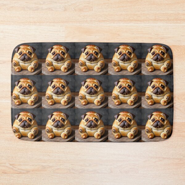 Item preview, Little Puggy Loaf designed and sold by pug-maniac.