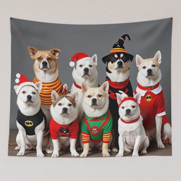 Item preview, Funny Dog Lover Tees – Halloween & Christmas Special designed and sold by majidi1.