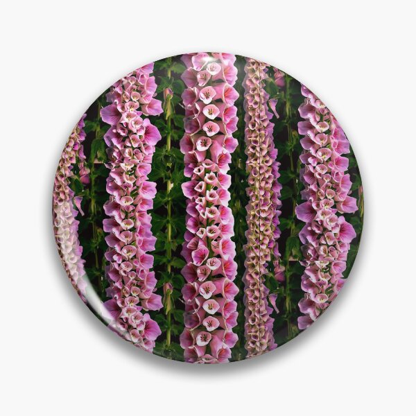 Item preview, A delicate repeating pattern of soft pink and lavender Foxglove flowers designed and sold by Tchoice.