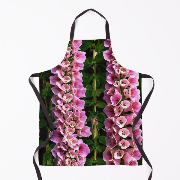 Item preview, A delicate repeating pattern of soft pink and lavender Foxglove flowers designed and sold by Tchoice.