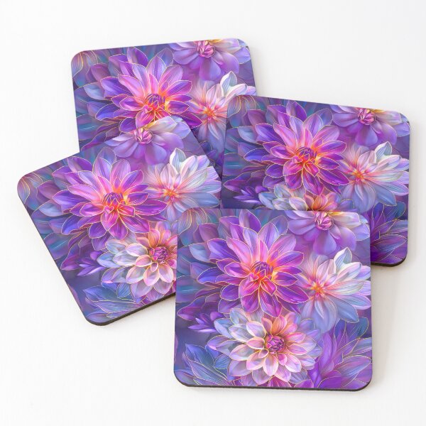 Item preview, Vibrant Dahlia Flowers Art designed and sold by MargaretWiktor.