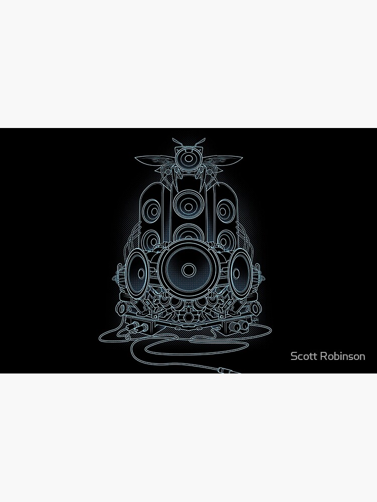 Thumbnail 2 of 2, Laptop Skin, AudioHIve - Electric designed and sold by Resisto.