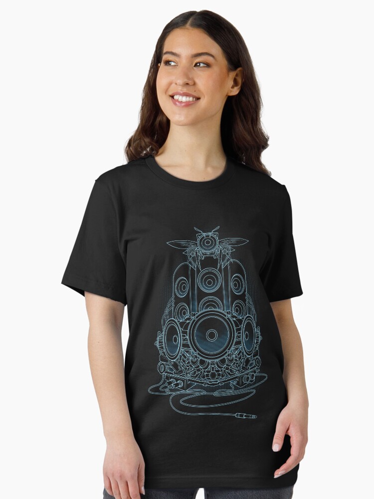 Thumbnail 2 of 7, Essential T-Shirt, AudioHIve - Electric designed and sold by Resisto.