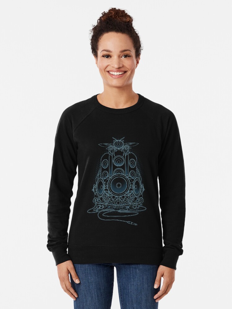 Thumbnail 2 of 5, Lightweight Sweatshirt, AudioHIve - Electric designed and sold by Resisto.