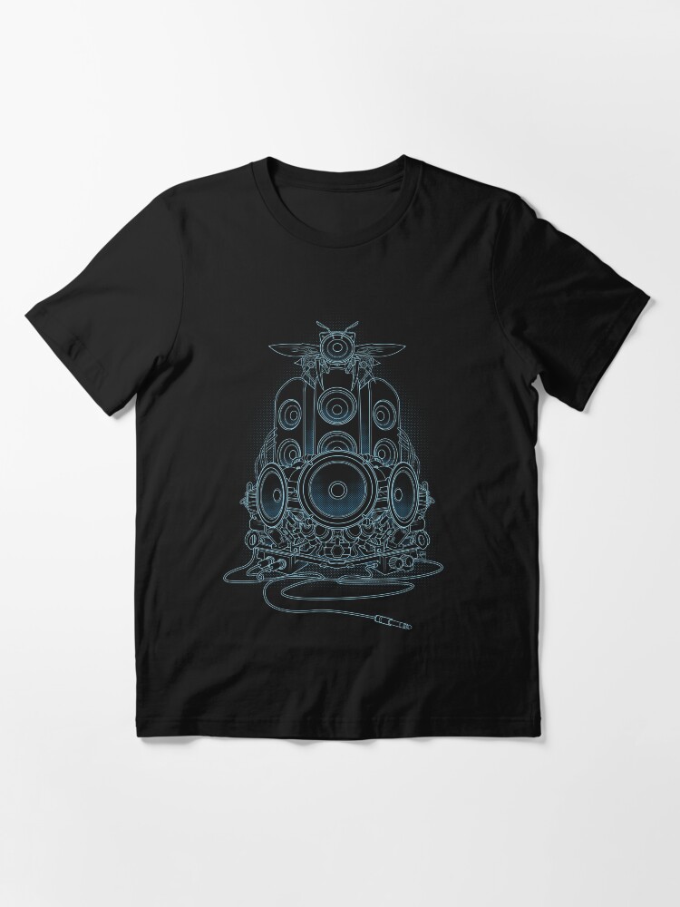 Thumbnail 3 of 7, Essential T-Shirt, AudioHIve - Electric designed and sold by Resisto.